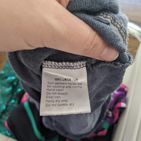 Mer du Nord Linen Tank Small Belgian Brand - Picture 7 of 7